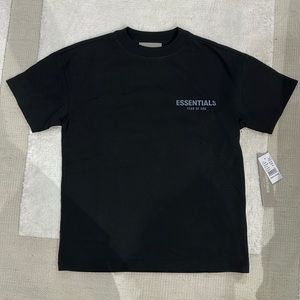 Essentials Fear of God Black T-shirt - size kids large